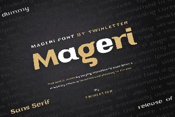 Mageri font