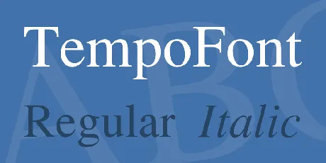 TempoFont