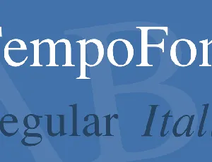 TempoFont