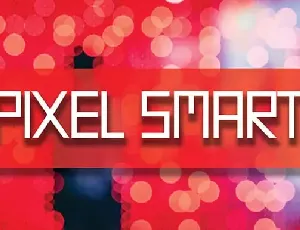 PIXELSMART Display font