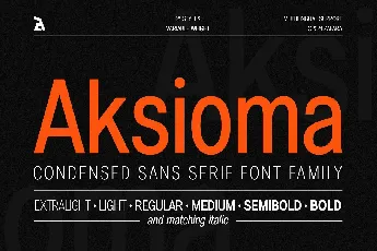 Aksioma font