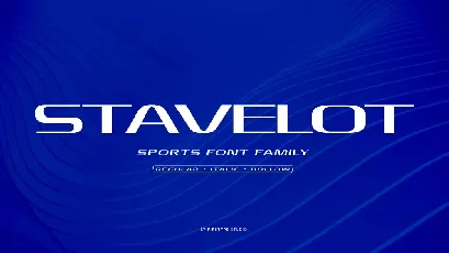 Stavelot font