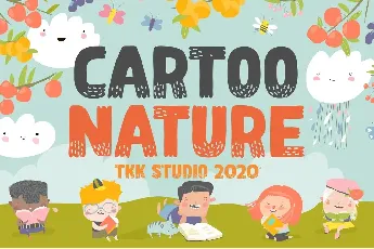 Cartoo Nature font