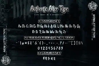 AuthenticAfterType font