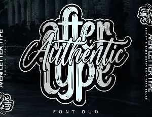 AuthenticAfterType font