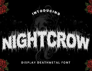 NIGHTCROW font