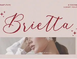 Brietta font