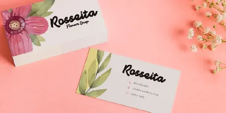 Bright beauty font