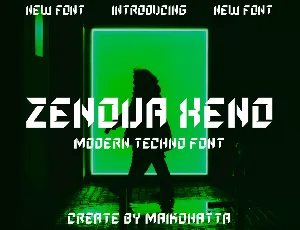 ZENOVA XENO font