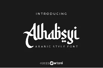 Alhabsyi font