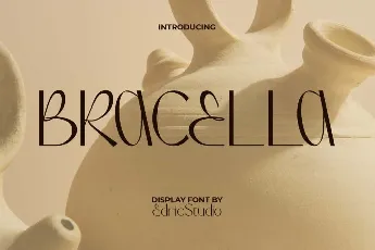 Bracella Demo font