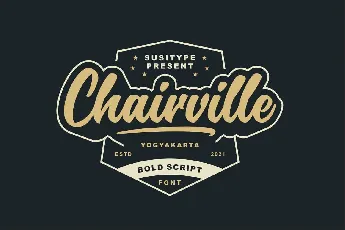 Chairville font