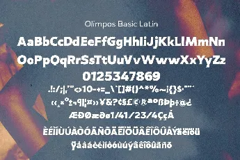 Olimpos font