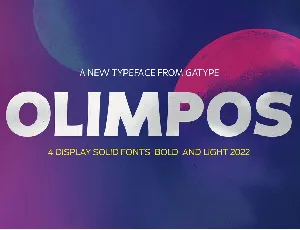 Olimpos font