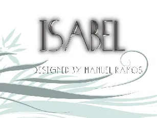 Isabel font