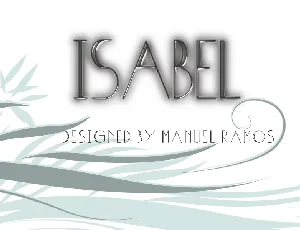 Isabel font