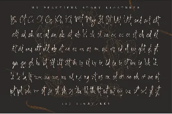 My Beautiful Story font