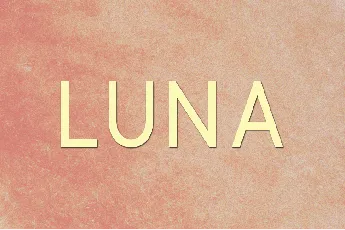 Luna font