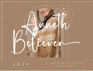 Anneth Believer font