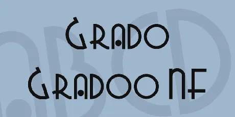 Grado Gradoo NF font