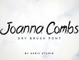 Joanna Combs Grunge font