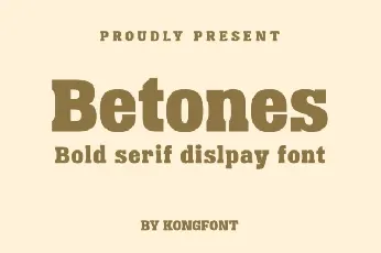 Betones font