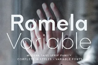 Romela font