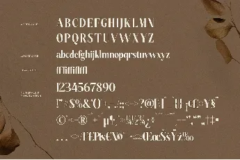 Semiflora font