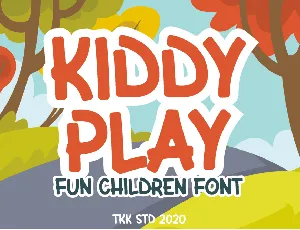 Kiddy Play font