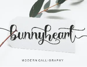 Bunnyheart font