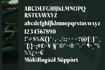 Merodic font