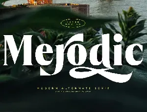 Merodic font