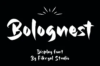 Bolognest font