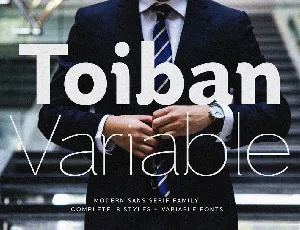 Toiban font