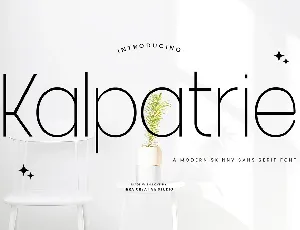 Kalpatrie font