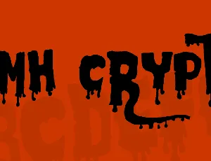 JMH CRYPT font