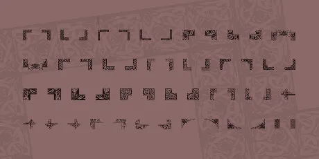 Celtic Frames font