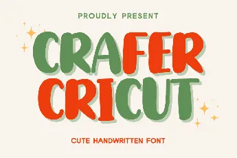 Crafer cricut font