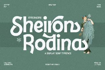 Sheiron Rodina font