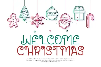 Santa House font