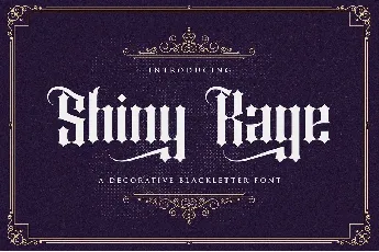 Shiny Kage font