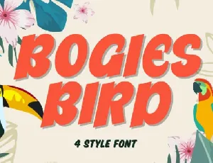 Bogies Bird Personal Use Only font