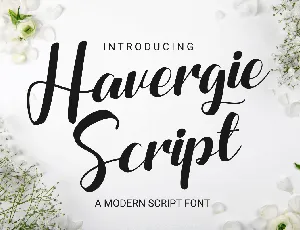 Havergie font