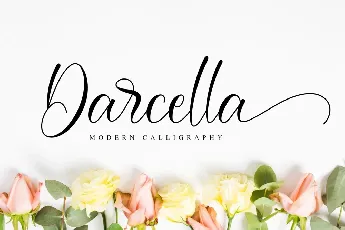 Darcella Calligraphy Script font