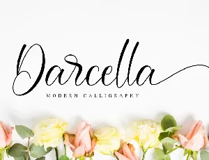 Darcella Calligraphy Script font