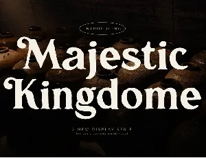 Majestic Kingdome font