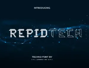 Rapidtech Demo font