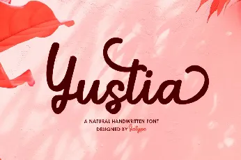 Yustia font