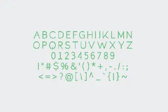 Deltamodern font