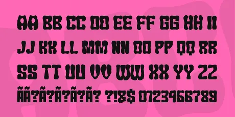 JMH Chicle font